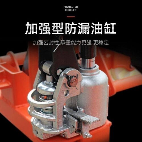 速发大车保轮叉车装卸神器拖胎地牛手动液压叉车重载双轮保养车