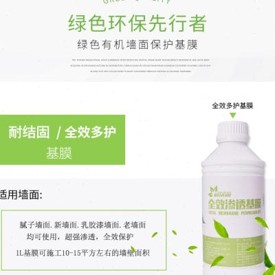 速发基膜 墙面掉灰处理专用基膜固定墙粉专用送就买滚筒刷