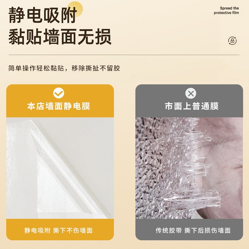 速发餐桌墙防脏贴防止墙面弄脏餐厅靠墙贴纸防水护板挡板墙面防脏