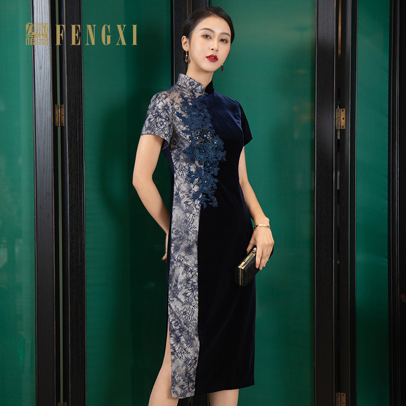 凤禧喜妈妈喜婆婆婚庆宴会旗袍