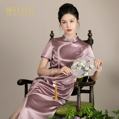 凤禧婚庆旗袍喜妈妈婆婆婚宴礼服