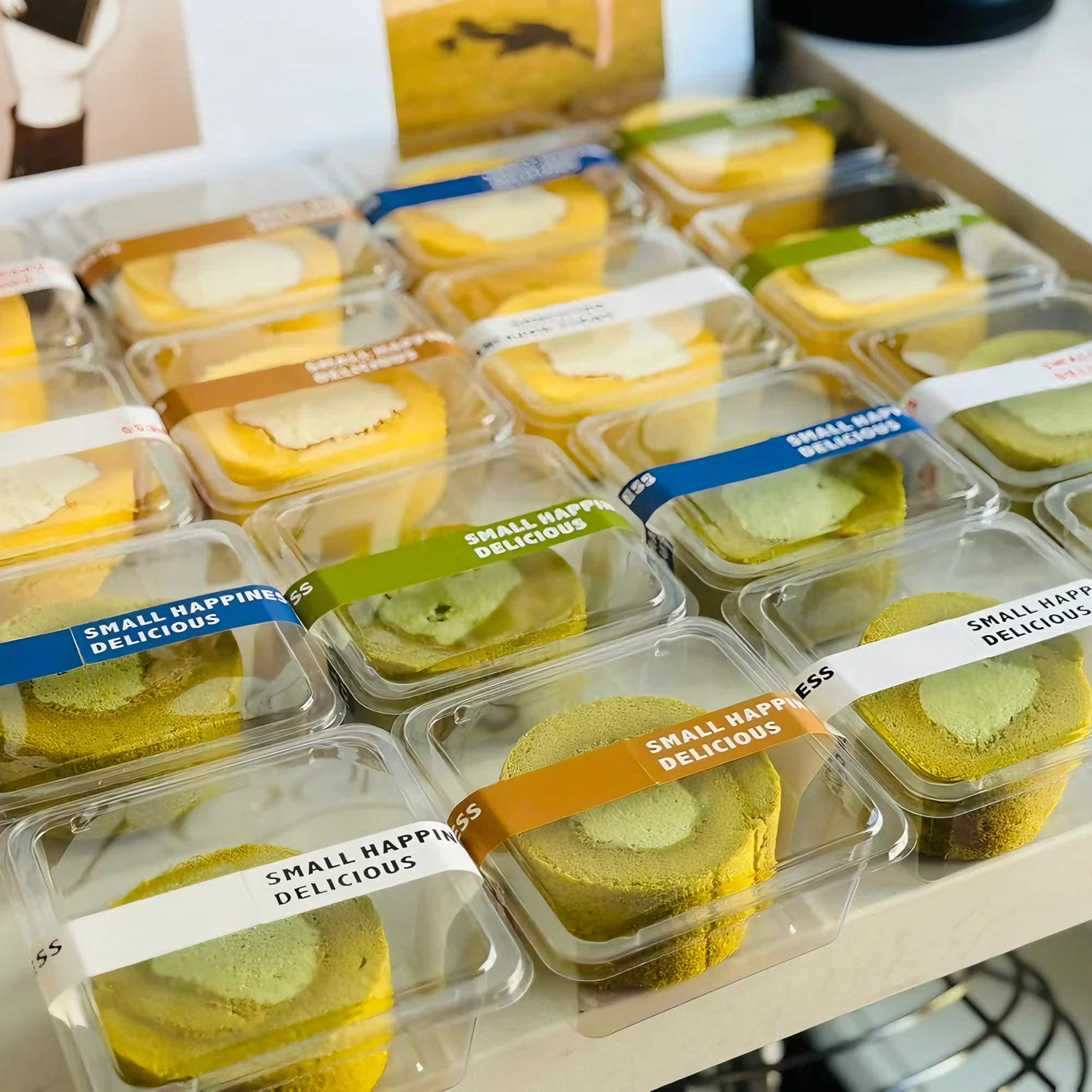 蛋糕卷打包盒方形透明烘焙包装盒