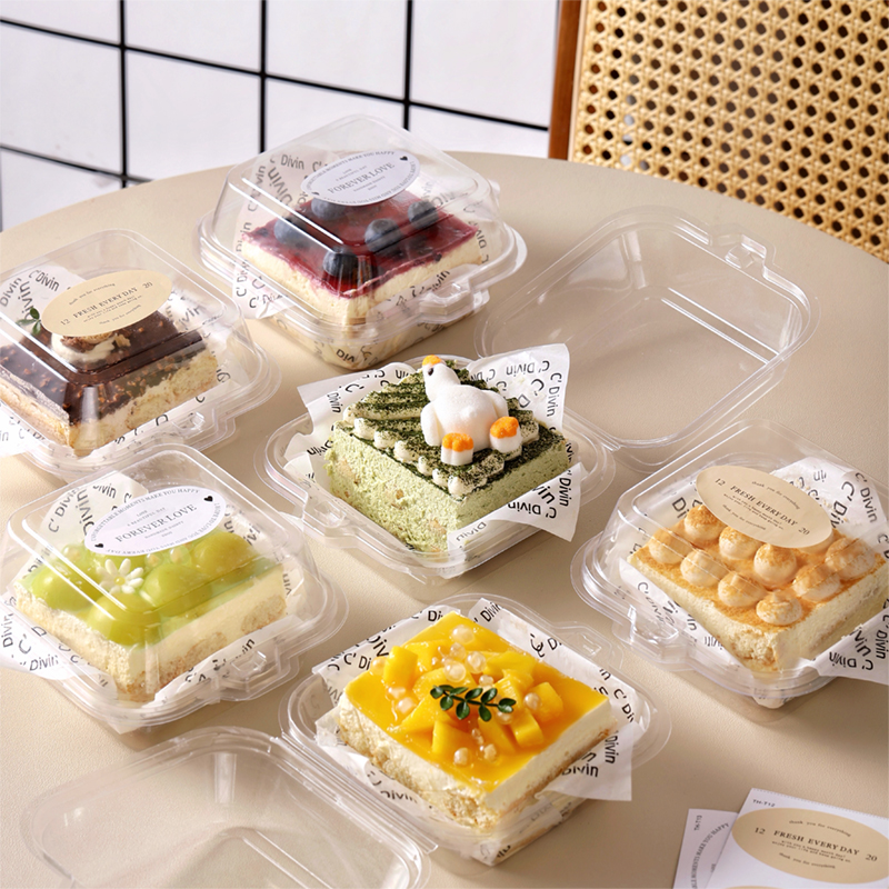 提拉米苏盒子网红便当蛋糕盒透明