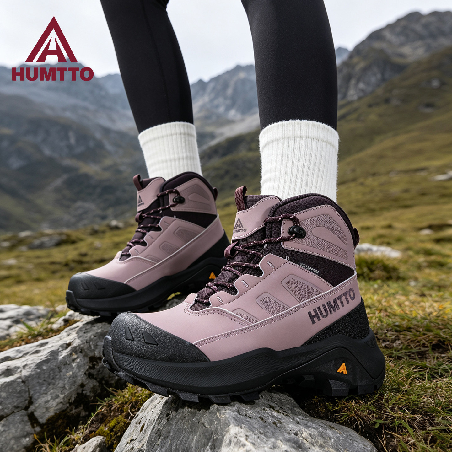 悍途登山鞋女款防滑防水徒步