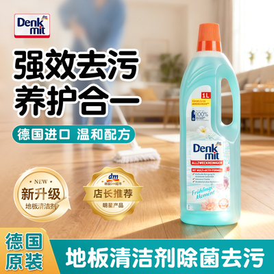 德国dm地板清洁剂家庭专用