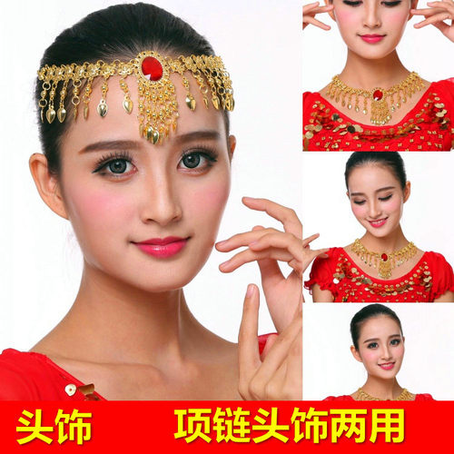 印度舞表演出服配饰摄影