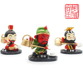 风雅堂 三国人物公仔摆件玩偶家居饰品工艺品 诸葛亮刘备关羽张飞