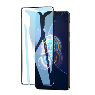 适用于华硕ZenFone8钢化膜全屏覆盖zenfone8flip防蓝光膜华硕9高清ASUS华硕zenFONE7/7Pro玻璃防摔刮保护贴膜