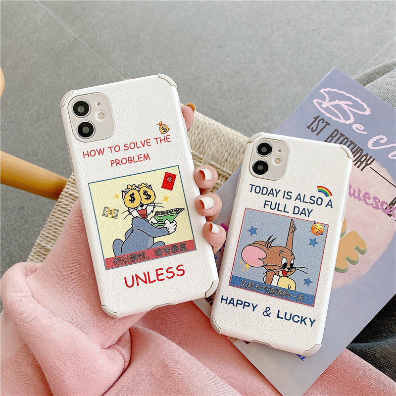 猫和老鼠vivox50手机壳y9s/z3/z5x/s1pro/s5/s6/s7网红x30/y5s/x27/y70s浮雕x27/x30pro全包防摔小羊皮保护套