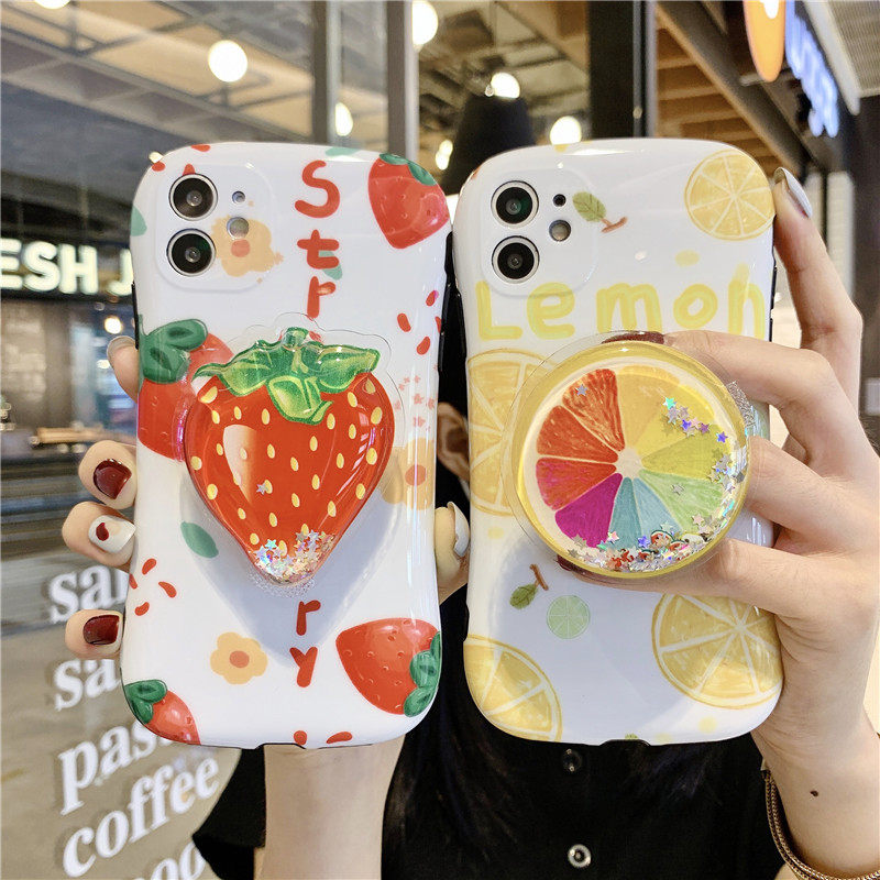 夏日网红草莓柠檬iPhone 11 Pro Max手机壳7plus全包边xsmax防摔8plus情侣壳XR小蛮腰x苹果12mini女款8保护套,3C数码配件,手机保护套/壳,淘宝优惠券,粉丝福利购,淘宝优惠卷