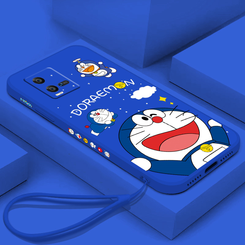 10pro新款爱酷机器猫软壳可爱5g镜头全包卡通男女防摔情侣保护套散热