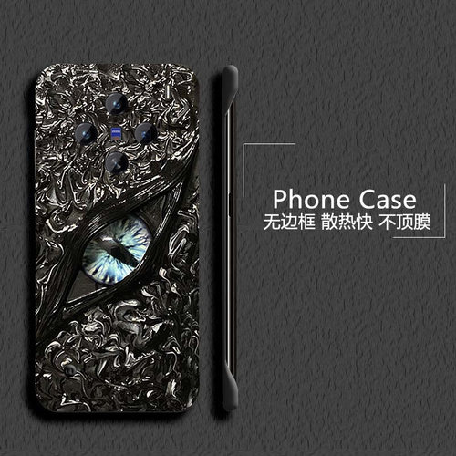 克苏鲁之眼适用vivox200手机壳x100ultra无边框s20散热s18新款s17半包s19薄iqooneo10pro+硬壳防摔neo9套男女