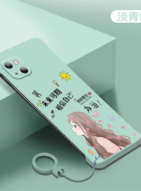 13亚克力苹果手机壳卡通