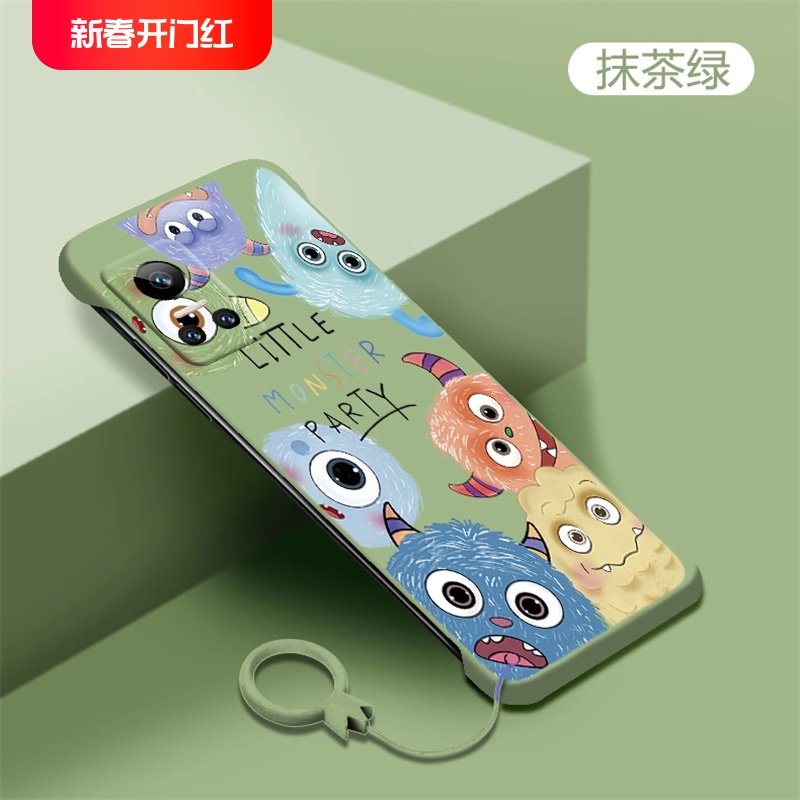 适用于华为荣耀play6t手机壳6tpro小怪兽5活力版不包边play4裸机畅玩30plus磨砂20pro无边框超薄硬壳男女情侣