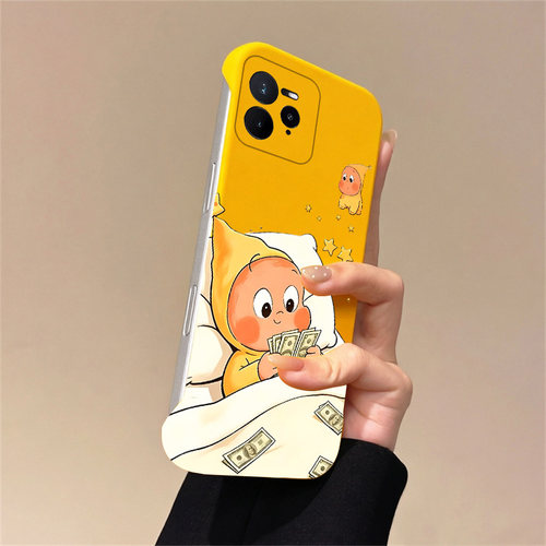 送挂环星星人适用opporealme真我gt7pro手机壳neo7Turbo无边框13pro散热12新款gt5pro半包11pro+薄14pro+