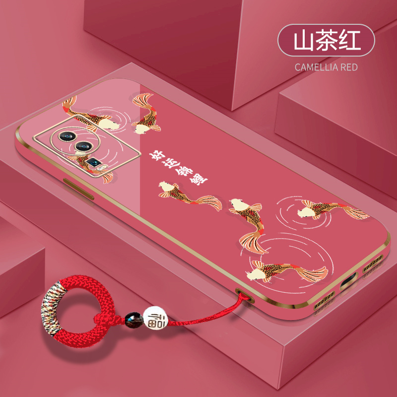 iqooneo7手机壳兔年送指环扣