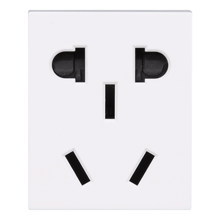 正泰118型开关插座面板5D白色五孔二三插九孔十二孔usb插座模块