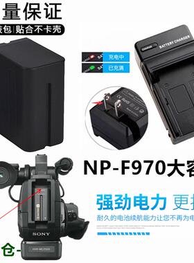 适用 索尼PD190P PD198P Z1C Z5C Z7C专业摄像机电池+充电器F970