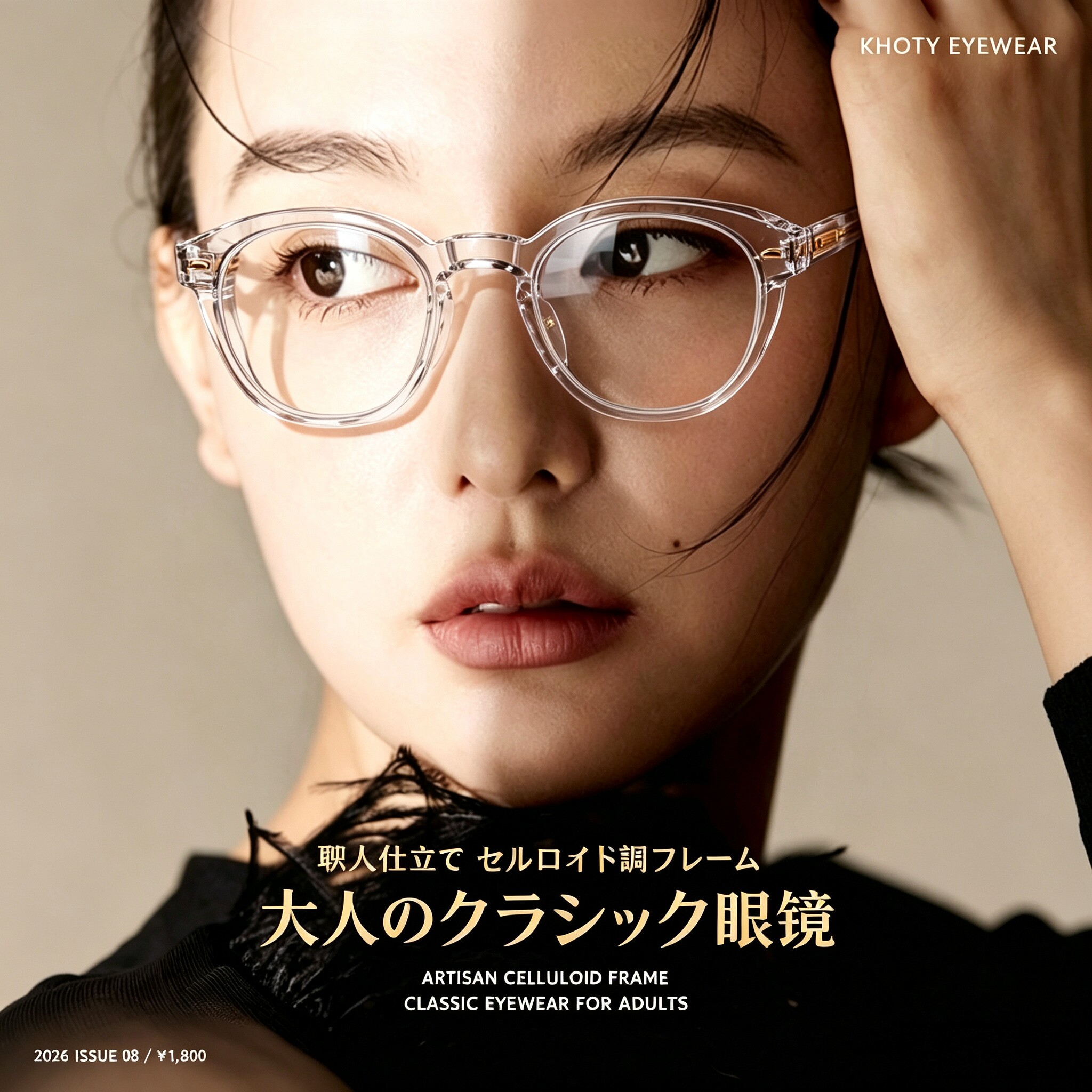 khoty手制厚板材质感男女通用