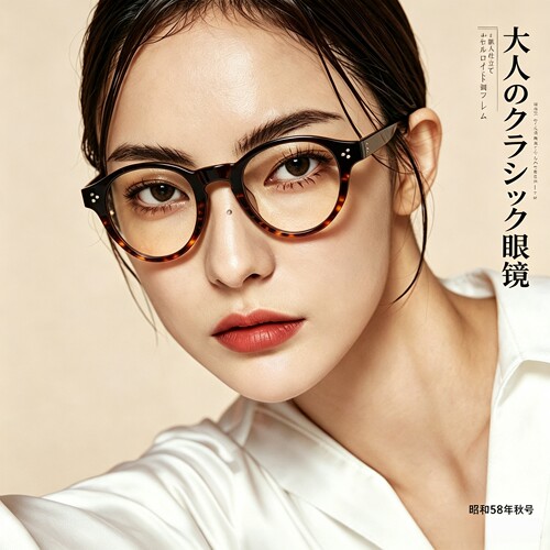 日本眼镜Khoty手制男女赛璐璐