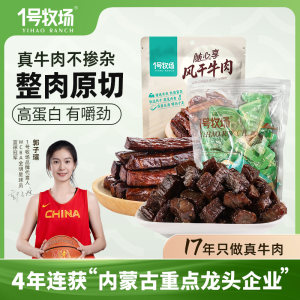 内蒙古手撕风干牛肉干草原特产