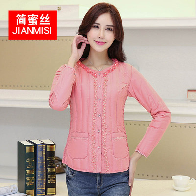 长袖秋冬季圆领打底内穿羽绒服