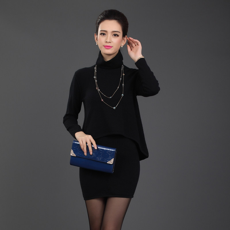 Legend Autumn and winter new pattern Easy Cashmere sweater Two piece set Mid length version Solid Cashmere Backing skirt sweaterin the Women's clothing/Boutique , Sweaters  category - from Buy2taobao.com to provide professional Taobao agent buy service