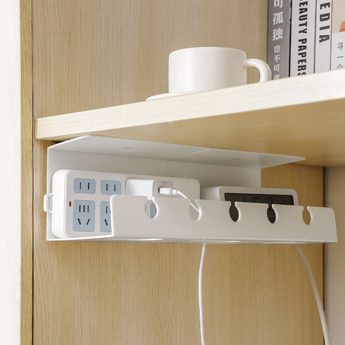 桌下理线器免打孔电源线架