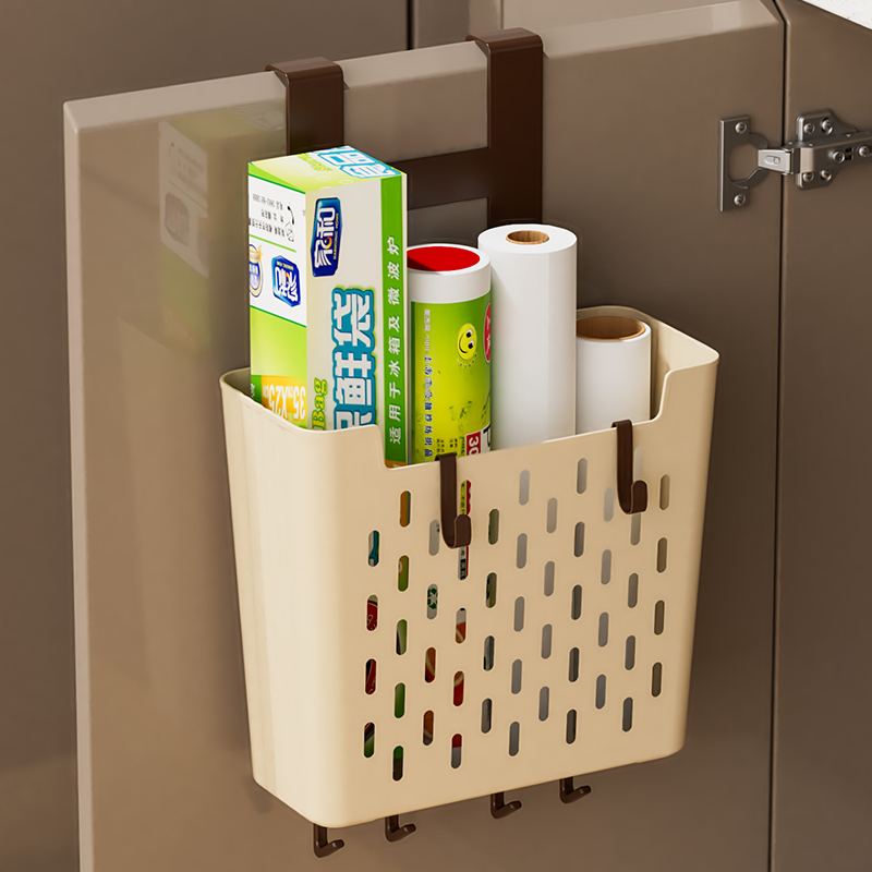 柜门内侧收纳盒免打孔收纳神器