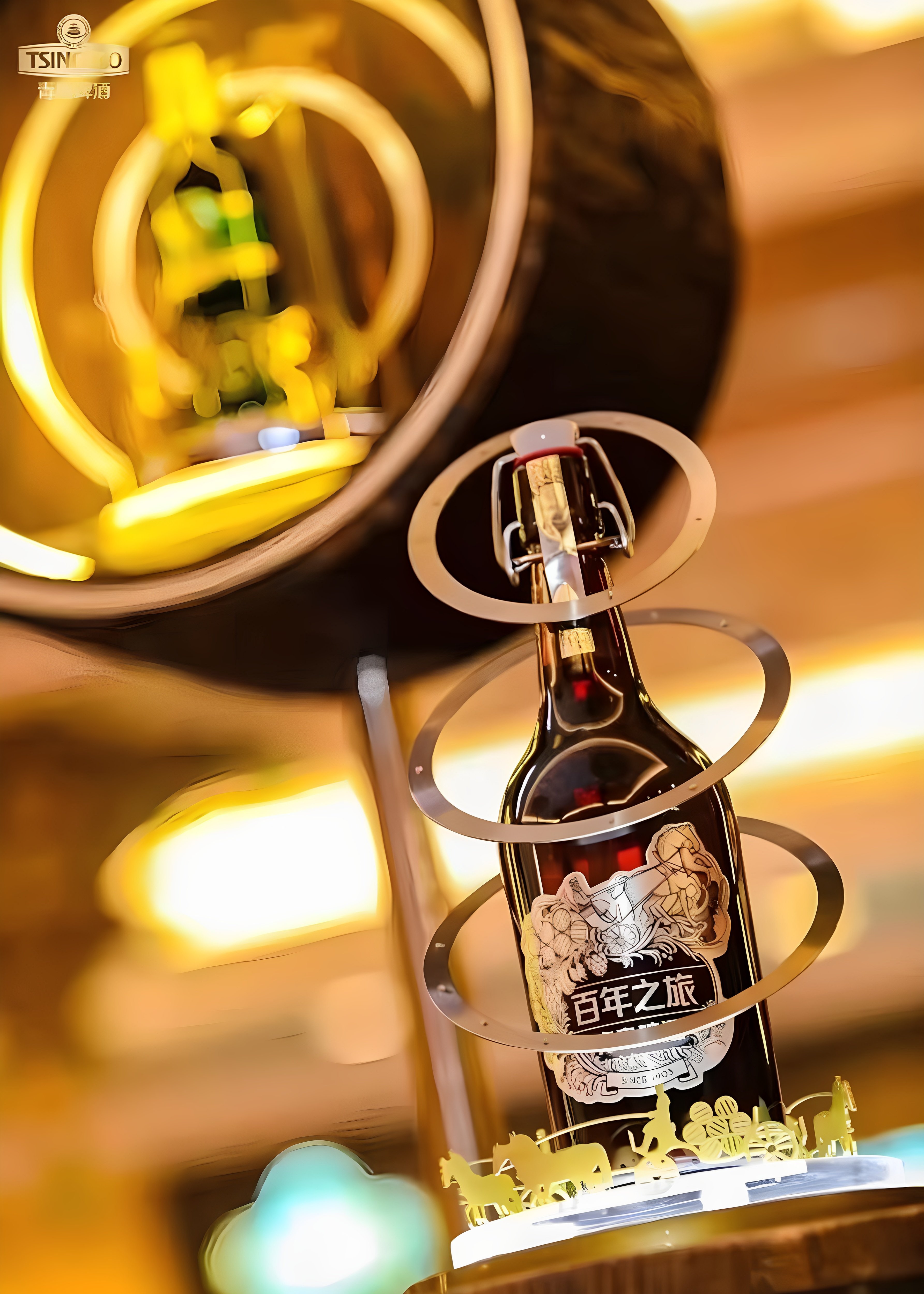 百年品牌青岛啤酒815ml15.0度