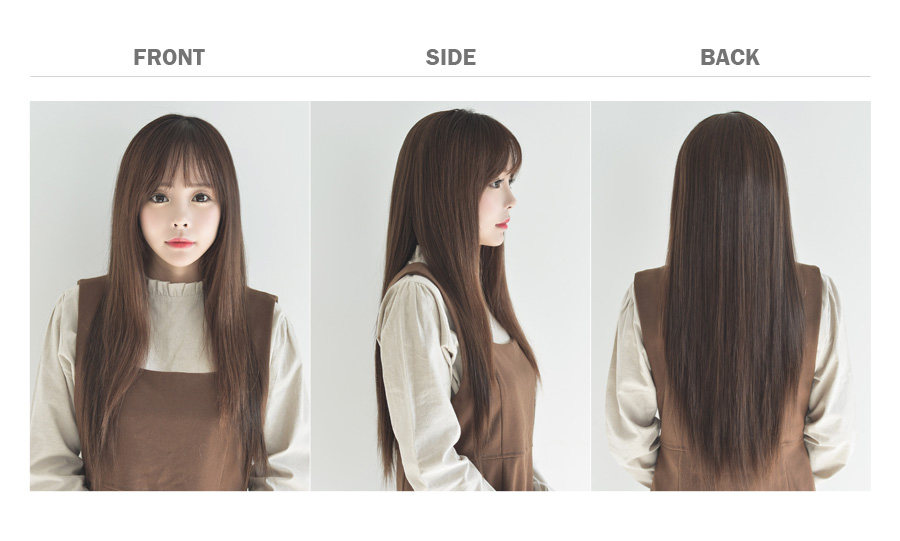 Perruque AQUADOLL Long cheveux raides - Ref 2607823 Image 3