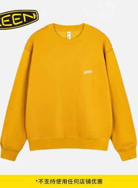 KEEN官方 HARVEST TECH CREW男女同款户外休闲简约圆领卫衣