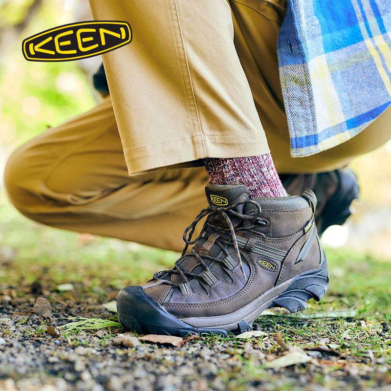 KEEN官方男子户外登山徒步鞋