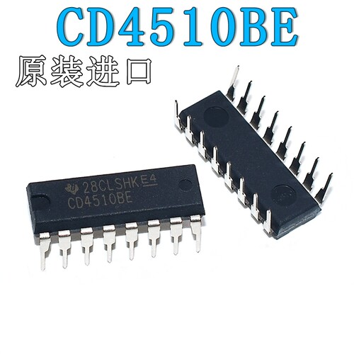 直插 CD4510BE DIP-16 TI