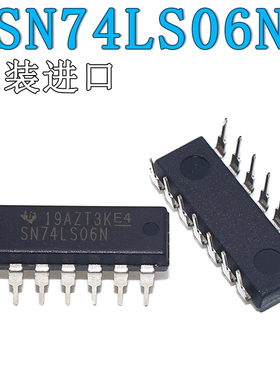 SN74LS06N 逻辑-栅极和逆变器/反相器 DIP-14 HD74LS06P