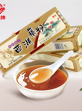 天堂牌西湖藕粉360gX3盒装杭州特产桂花莲子即冲即食速溶早餐食品
