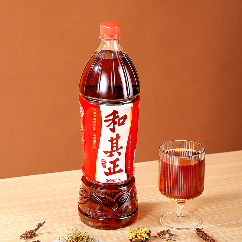 和其正凉茶大瓶分享装图片