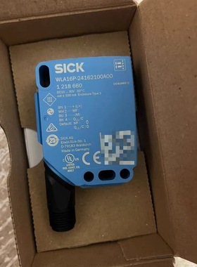 Sick 西克WLA16P-24162100A00 镜反射光电传感器订货号：1218660