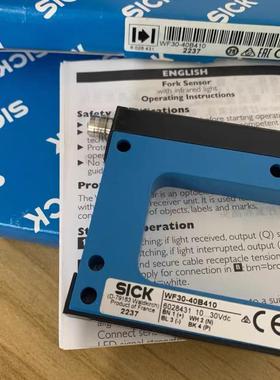 Sick 西克WF30-40B410 槽形传感器订货号：6028431槽宽30MM现货