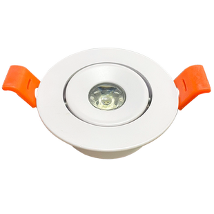 led小射灯嵌入式超薄展柜酒柜灯1w3瓦开孔5cm5-6公分厘米迷你筒灯