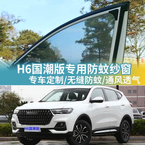 哈弗H6国潮版防蚊网汽车防蚊纱窗