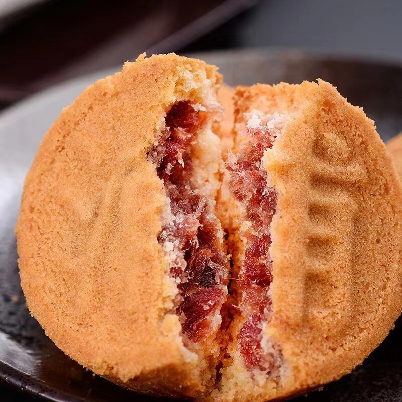 老浦家黑猪原味火腿 滇式云腿月饼宣威火腿饼蛋糕皮月饼散装/礼盒