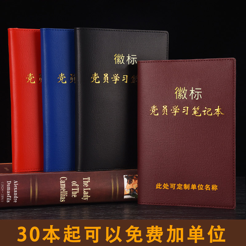 两学一座三会一课党支部党委中心组会议记录本党员党课学习记事本