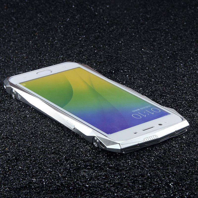 iy Batmobile Sports Cars Aluminum Metal Bumper Carbon Fiber Back Cover Case for OPPO R9s Plus & OPPO R9s