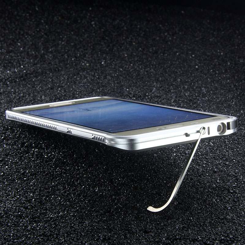 iMatch Slim Light Aluminum Metal Shockproof Bumper with Kickstand for Xiaomi Mi 5