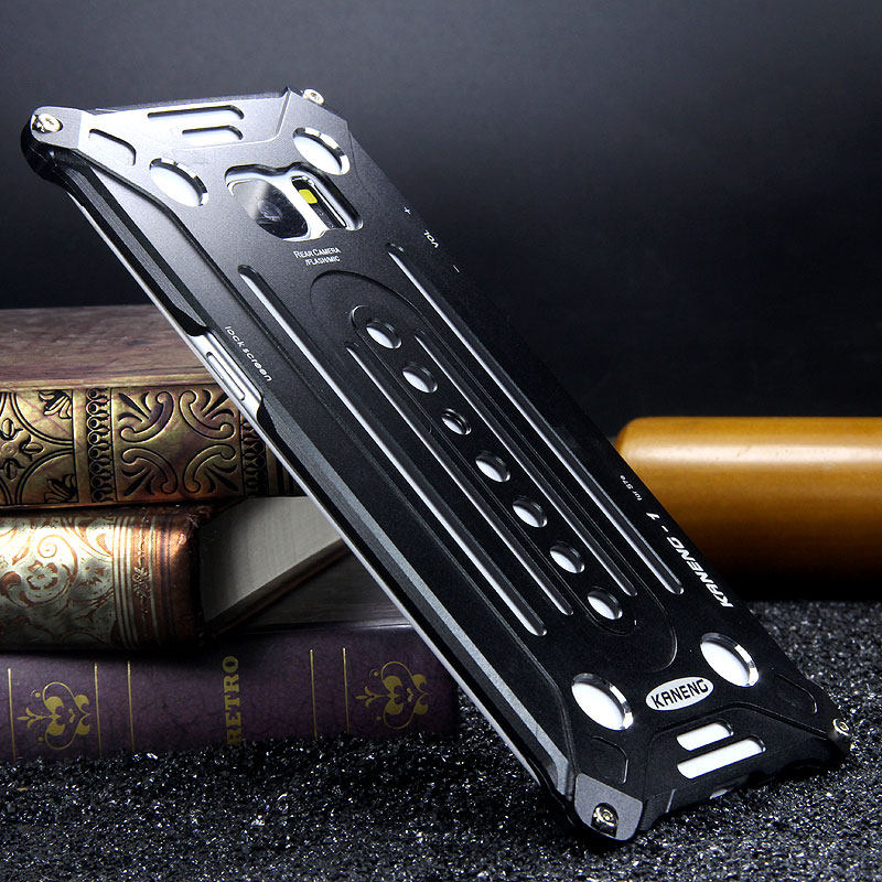 KANENG Powerful Aluminum Shell Shockproof Aerospace Metal Case Cover for Samsung Galaxy S7 Edge G9350 & S7 G9300