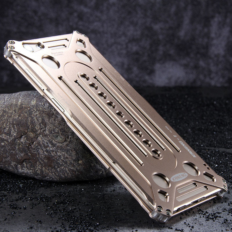 KANENG Powerful Aluminum Shell Shockproof Aerospace Metal Case Cover for OPPO R9s & OPPO R9s Plus