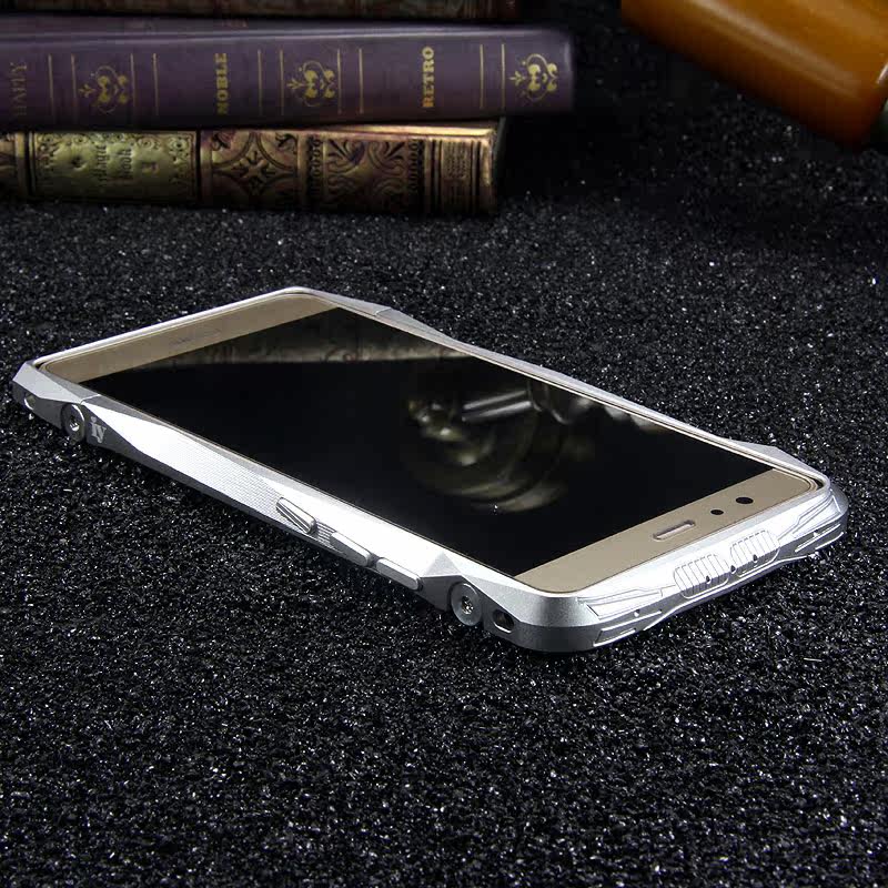 iy Batmobile Sports Cars Aluminum Metal Bumper Carbon Fiber Back Cover Case for Huawei P9 Plus & Huawei P9