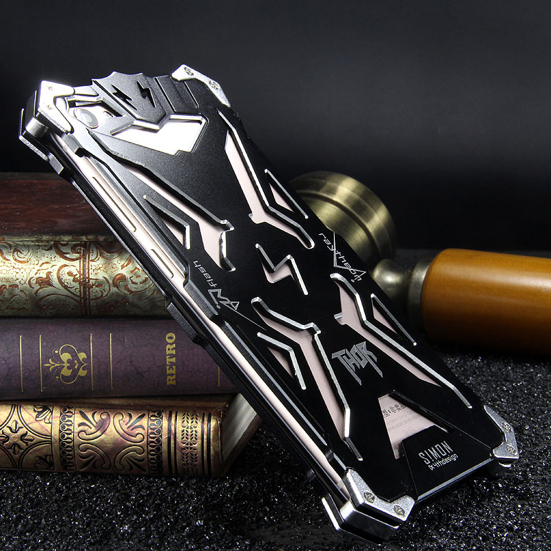 SIMON THOR Aviation Aluminum Alloy Shockproof Armor Metal Case Cover for vivo X7 Plus & vivo X7 