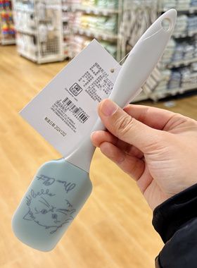 日本nitori似鸟猫咪硅胶刮刀刷耐高温煎饼刷子烘焙厨房工具可炒菜